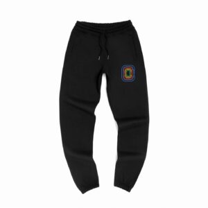 CCCC Reign Culture Black Sweatpants – premium cotton streetwear with relaxed fit from Roye Life Culture