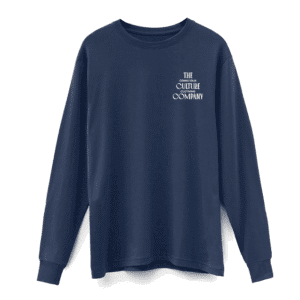 Culture of Success Long Sleeve Company T-Shirt in navy, premium streetwear from CCCC
