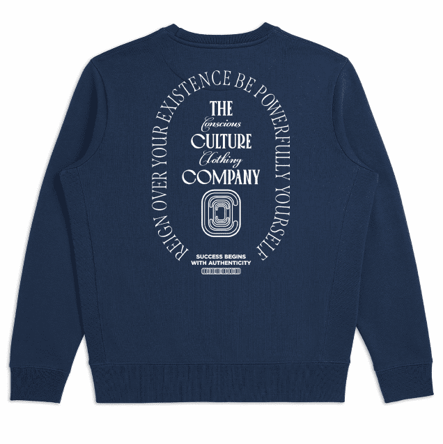 Culture of Success Crew Neck Company Sweatshirt-Navy - Image 2