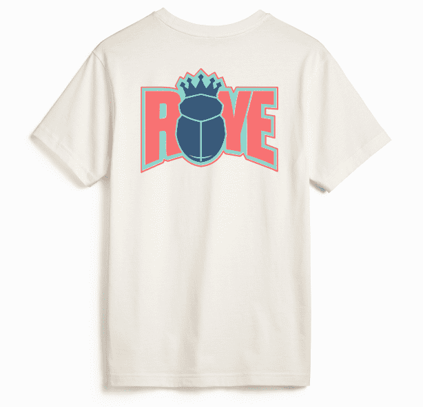 Roye Life Fortuna Logo Tee – Cream | CCCROYELIFE Authentic Streetwear - Image 2