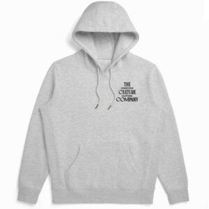 Gray Culture of Success Heavyweight Company hoodie by Conscious Culture.